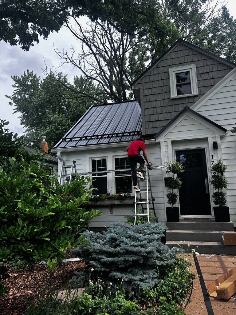 Expert installation of durable metal roofing by Wolf River Construction, ensuring long-lasting protection and enhanced curb appeal for homes. Expert installation of durable metal roofing by Wolf River Construction, ensuring long-lasting protection and enhanced curb appeal for homes.